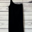 Bozzolo Black Ribbed Stretchy One Shoulder Bodycon Mini Dress Photo 0