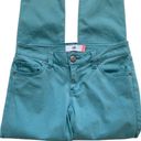 CAbi  Jeans Tidal Blue Aqua Green Skinny Jeans #5169 Size 2 Photo 5