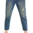 Wildfox  Blue Baggy Crop High Rise Jeans 28 NEW Photo 0