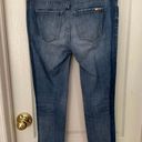 White House | Black Market  Women's Jeans Blue Denim Straight Low Rise, Sz 4 Photo 2