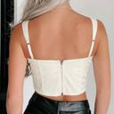 Nana Macs White Bustier Top Photo 2