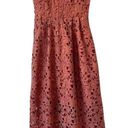 ASTR The Label Lace A-line Midi Cocktail Dress Mauve Rose Pink Size Photo 0