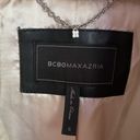 BCBGMAXAZRIA Willow Faux Fur Shearling Coat Ivory Photo 5