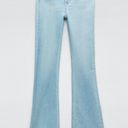 ZARA nwt denim jeans jean high waisted flare pants Photo 4