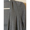 Lululemon ‎ Gray Long Open Asymetrical Cardigan Sweater Sz 8(based on measures) Photo 2