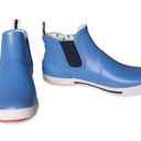 Only Joules Rainboots Blue Ankle Boots Sneaker Pull On Tab  Worn Once Size 6 Photo 0