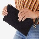 Anthropologie VIRGINIA WOLF BLACK SHERPA WRISTLET Photo 0