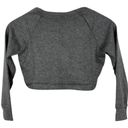 American Apparel Grey Raglan Crop Sweater Photo 3