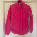 Columbia  Hot Pink Fleece Sweater GUC Photo 1