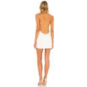 The Bar  Liam Chain Dress in Coconut White 2 New Womens Mini Backless Photo 3