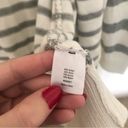 a.n.a . White and Grey Striped Open Front Cardigan Sweater XL Photo 4