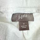 J.Jill  Women's Linen Blend Wide Leg Crop Pants White Size 8 Photo 1