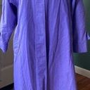 London Fog  • Women’s purple long raincoat, Size S Photo 0