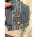 L.L.Bean  Jacket Womens Blue Cotton Denim Jean Chore Barn Jacket Size small VTG Photo 7