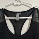 Sweaty Betty  Black Mesh Back Racerback Tank Top Size XS Photo 2