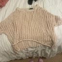 Crochet Top Tan Photo 0