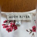 Moon River Dreamy Cottagecore girly feminine ruffled Floral Holiday Dress Small Photo 1