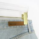 GRLFRND Revolve  Rhoda Ripped Denim Skirt in I Got Mine Lightwash Mini Skirt 28 Photo 4