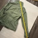 Daytrip  Green Army Jacket Size M Utility Lightweight Photo 10