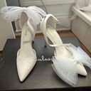 Lulus Tanyay White Bow Heels Photo 2