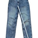 We The Free  Womens Straight Leg high rise distressed jeans sz 27 Photo 8