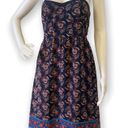 Xhilaration Paisley & Floral Print Ruched Bodycon Dress Photo 0