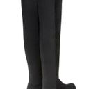 Stuart Weitzman  5050 Over the Knee Boots Suede Black Size 9.5 Photo 8