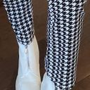 White Zip Up Booties Size 8 Photo 4