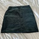 Victoria's Secret Unveil Green Corduroy Button up skirt SZ S BNWOT Photo 4