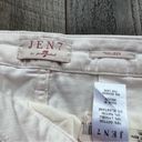 7 For All Mankind Jen7 by  Belted Wide Leg Trouser Pants Size 18 Off White NWT Photo 12