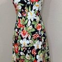 Jones New York  Floral Lily Flowers Sheath Dress Photo 0