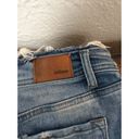 Bohme  Size 27 frayed distressed stretch jean shorts 7 Photo 4