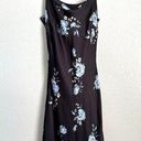 White House | Black Market  Slip Dress Womens Size Small Cowl Neck Floral Midi 90s Photo 0