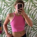 ZARA Pink  Crop Top Photo 0