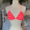 OP Colorful Coral Pink Textured Bikini Top Photo 3