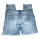 White House | Black Market  Skinny Cropped Ankle Zipper Jeans Light Blue Size 4 Photo 3