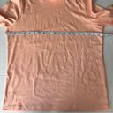 L.L.Bean  mock neck long sleeve tee peach size medium regular Photo 2