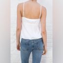 Brandy Melville NWT  Edith Lace Trim Tank Top - White Photo 5