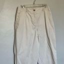 Talbots  Chatham Fly Front Ankle Pants - Solid - Curvy Fit Beige XL Size 12 Photo 4