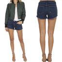 L'Agence L’Agence Zoe Perfect Fit Relaxed Denim Jean Shorts: Authentique Blue Photo 4