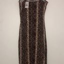 Charlotte Russe Brown Snake Skin Print Bodycon Dress Photo 2