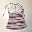 Anne cole  STORMY SEAS Keyhole Tankini Swim Top Photo 5