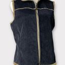 Woolrich  Corduroy Faux Fur Lined Vest (Black/Tan) - Medium Photo 1