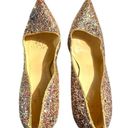 Kate Spade  NEW YORK Rainbow Licorice Too Glitter Formal Sparkly High Heels Multi Photo 1