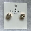 Kate Spade  New York That Sparkle Studs Earring Gold/Clear NWT Photo 0