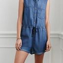 Forever 21  Romper Denim Sleeveless Tank Summer Blue Size S Photo 0