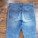 3x1  • W3 Straight Authentic Crop jeans high rise slim leg Celie medium wash Photo 7