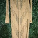 Boutique LUV AND BLOOM CROCHET CHEVRON DUSTER Photo 4