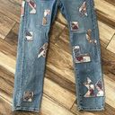 Pilcro  blue denim patchwork jeans Photo 1