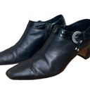 Brighton  Tucker Made In Italy Black Leather Bootie Size 8.5. Photo 1